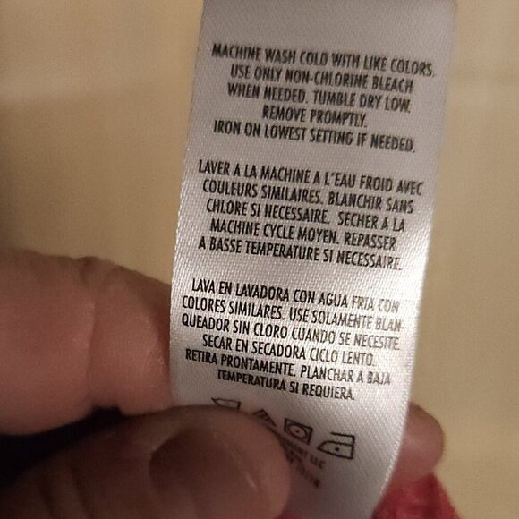 Calvin Klein Jeans Red Strappy A Line Lip Print Dress 7 - Picture 7 of 7